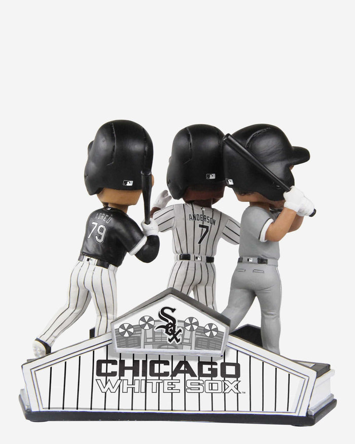 Jose Abreu & Yoan Moncada & Tim Anderson Chicago White Sox Triple Bobblehead FOCO - FOCO.com