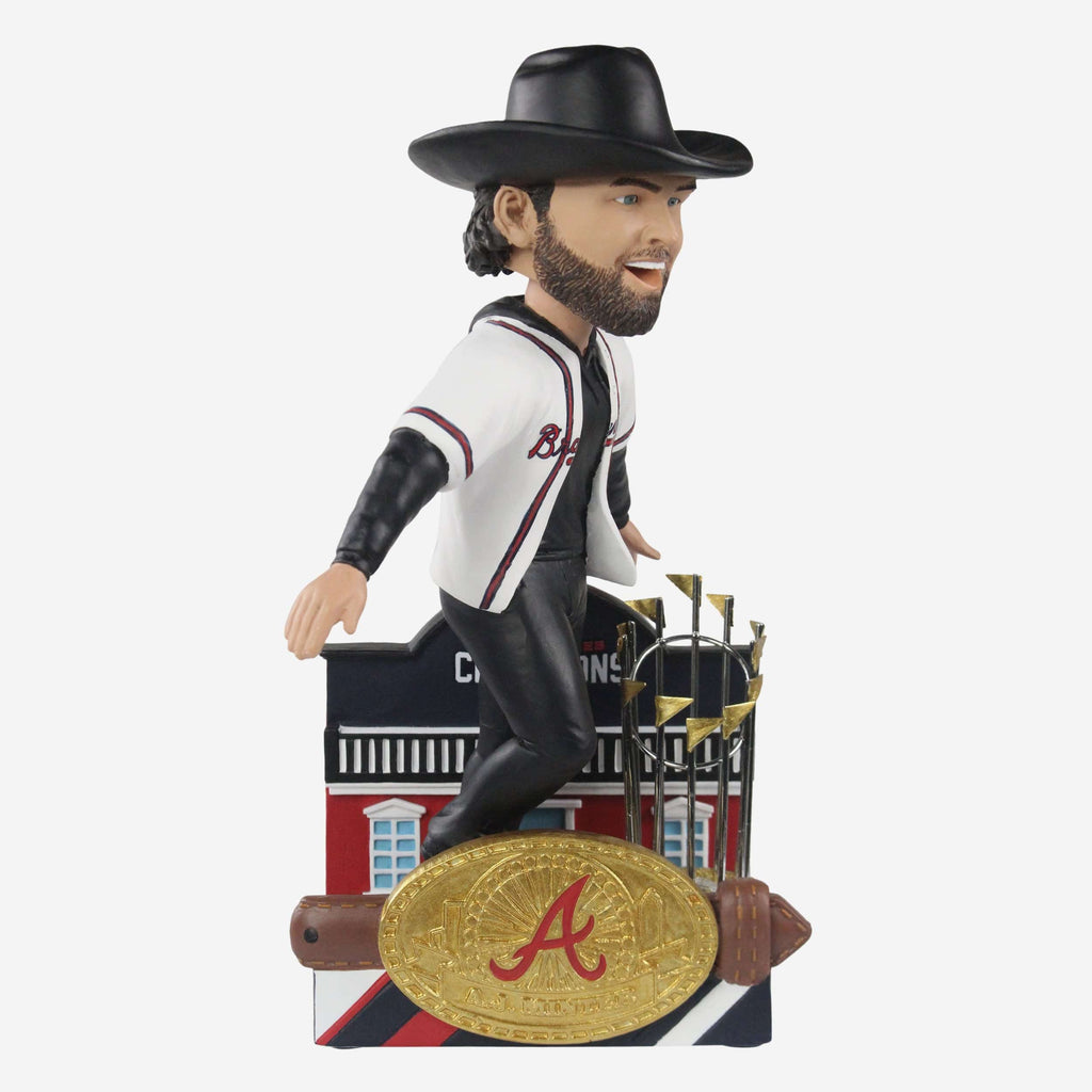 AJ Minter Atlanta Braves 2021 World Series Champions Celebration Bobblehead FOCO - FOCO.com