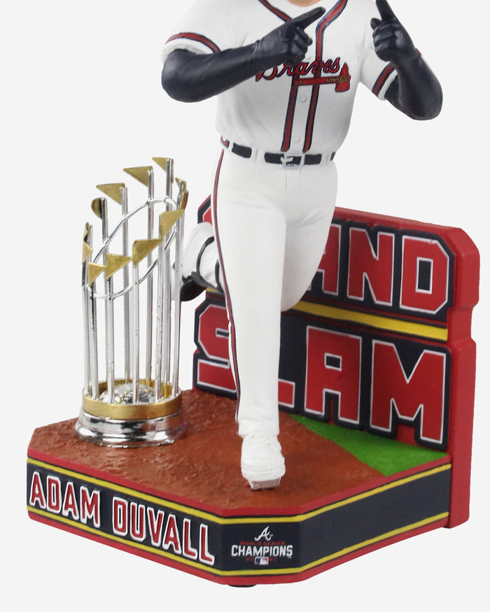 Adam Duvall Atlanta Braves 2021 World Series Champions Moment Bobblehead FOCO - FOCO.com
