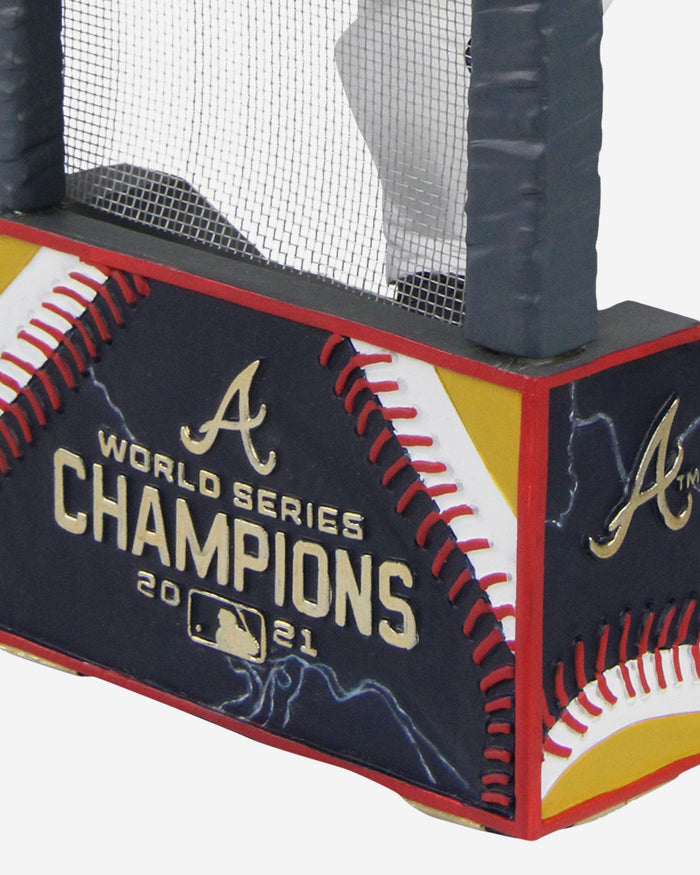 Brian Snitker Atlanta Braves 2021 World Series Moment Bobblehead FOCO - FOCO.com