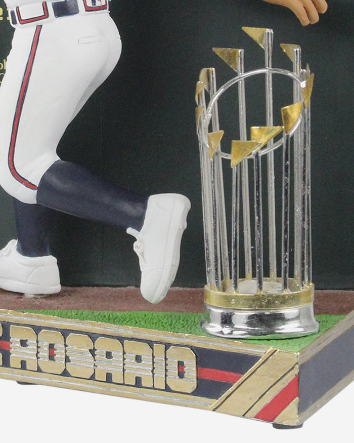 Eddie Rosario Atlanta Braves 2021 World Series Champions Moment Bobblehead FOCO - FOCO.com