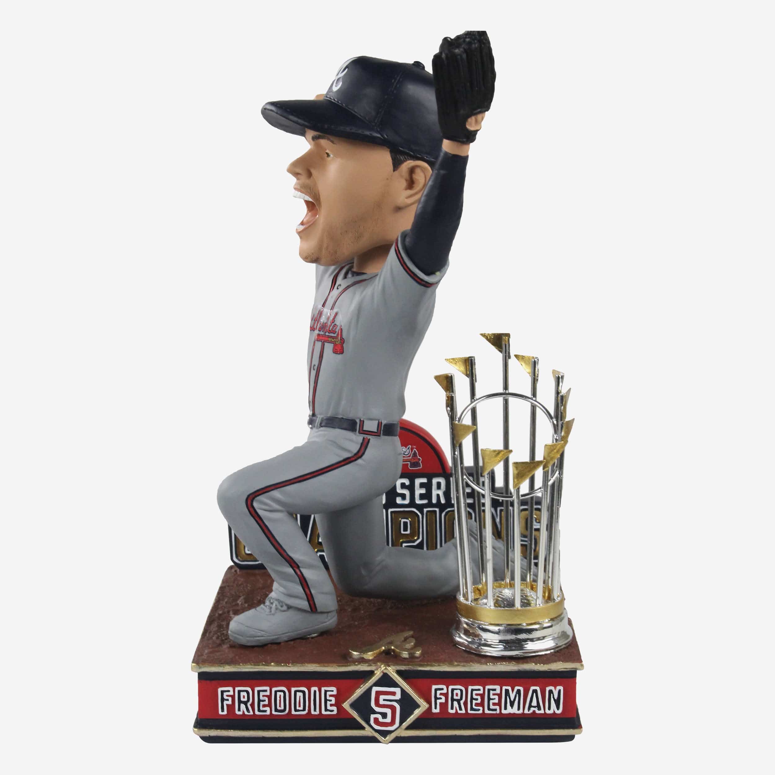 Shop Freddie Freeman Atlanta Braves 2021 World Series Champions Autographed  Baseball Shadow Box