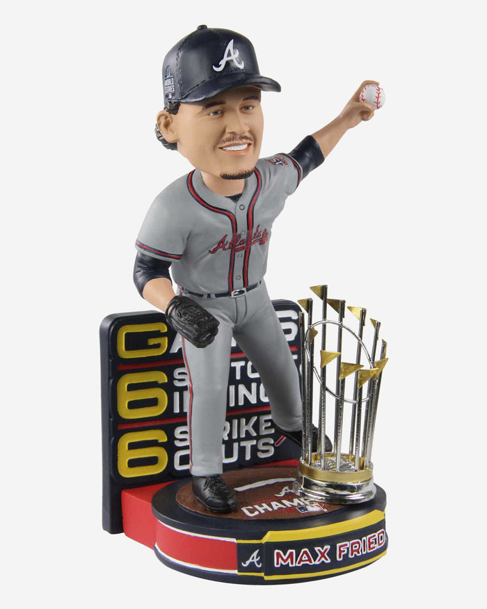 Max Fried Atlanta Braves 2021 World Series Champions Moment