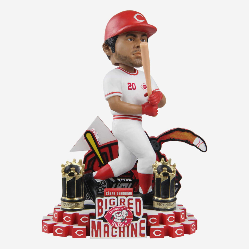 Cesar Geronimo Cincinnati Reds 1976 World Series Champions Big Red Machine Bobblehead FOCO - FOCO.com