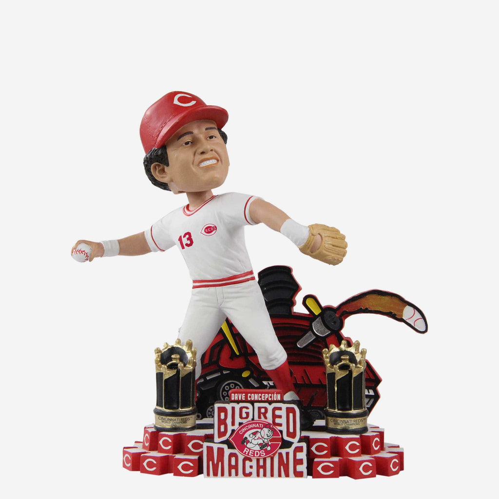 Dave Concepcion Cincinnati Reds 1976 World Series Champions Big Red Machine Bobblehead FOCO - FOCO.com