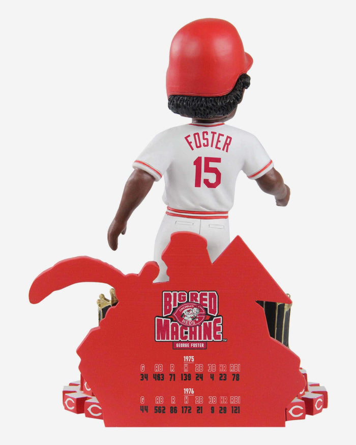 George Foster Cincinnati Reds 1976 World Series Champions Big Red Machine Bobblehead FOCO - FOCO.com