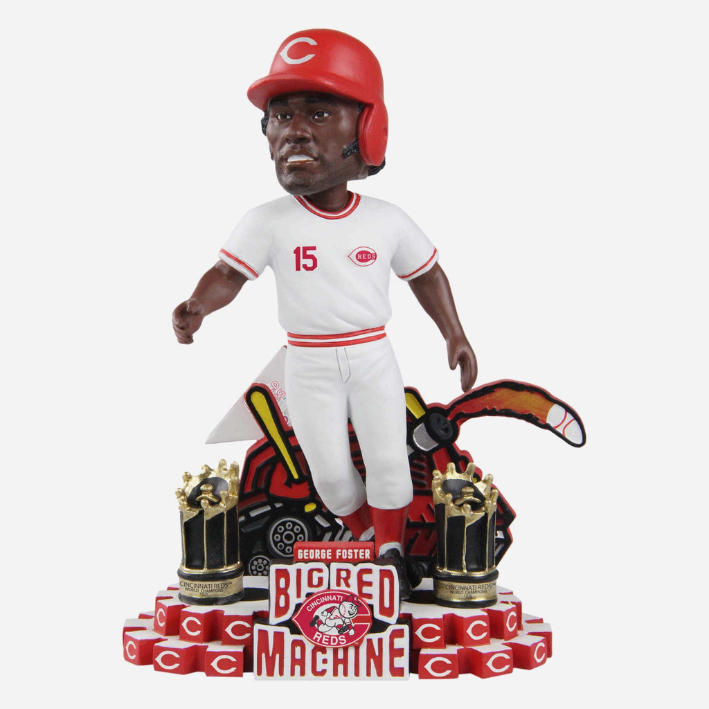 George Foster Cincinnati Reds 1976 World Series Champions Big Red Machine Bobblehead FOCO - FOCO.com