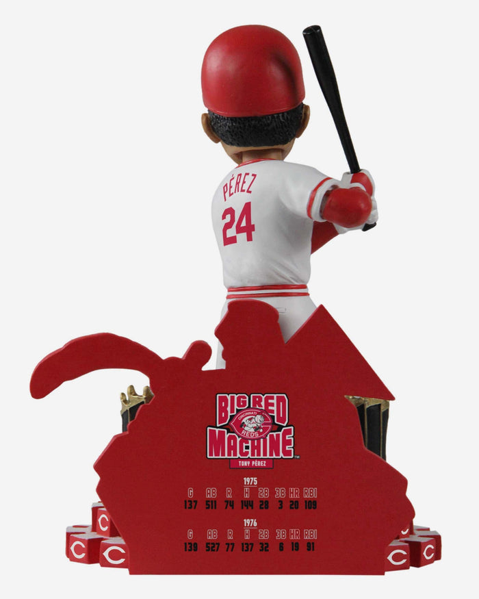 Tony Perez Cincinnati Reds 1975-76 World Series Champions Big Red Machine Bobblehead FOCO - FOCO.com