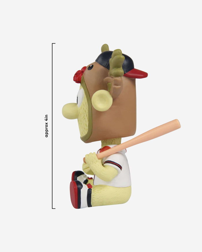 Blooper Atlanta Braves Christmas Mascot Bobble Bro Mini Bobblehead FOCO - FOCO.com