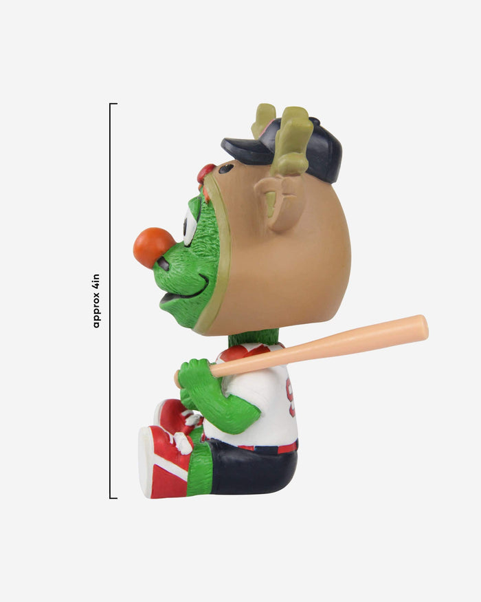 Wally The Green Monster Boston Red Sox Christmas Mascot Bobble Bro Mini Bobblehead FOCO - FOCO.com