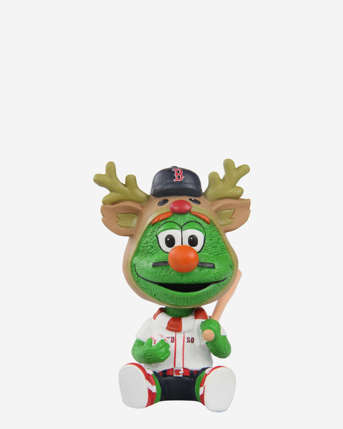 Wally The Green Monster Boston Red Sox Christmas Mascot Bobble Bro Mini Bobblehead FOCO - FOCO.com