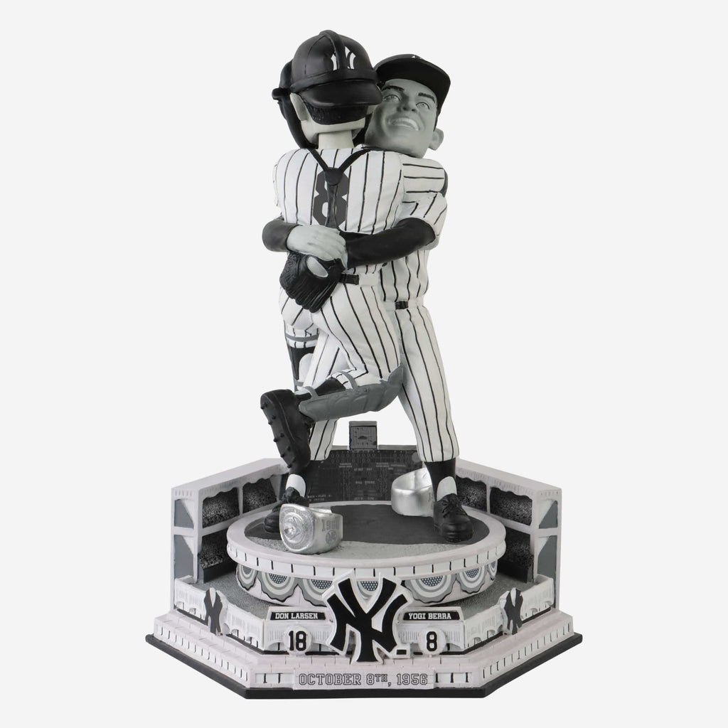 Don Larsen & Yogi Berra New York Yankees Perfect Game Dual Spinner Variant Bobblehead FOCO - FOCO.com