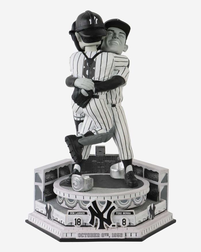 Don Larsen & Yogi Berra New York Yankees Perfect Game Dual Spinner Variant Bobblehead FOCO - FOCO.com