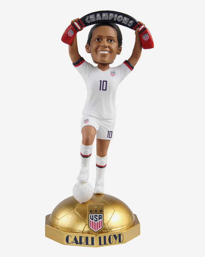 Carli Lloyd US Womens National Soccer Team Championship Bobblehead FOCO - FOCO.com