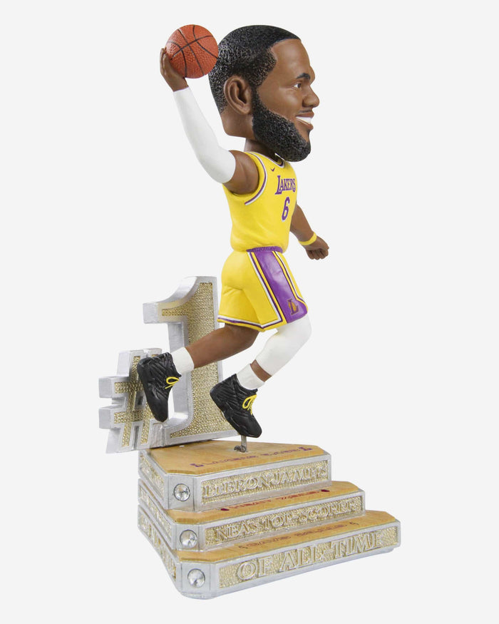 LeBron James Los Angeles Lakers All Time Scoring Leader Bobblehead FOCO - FOCO.com