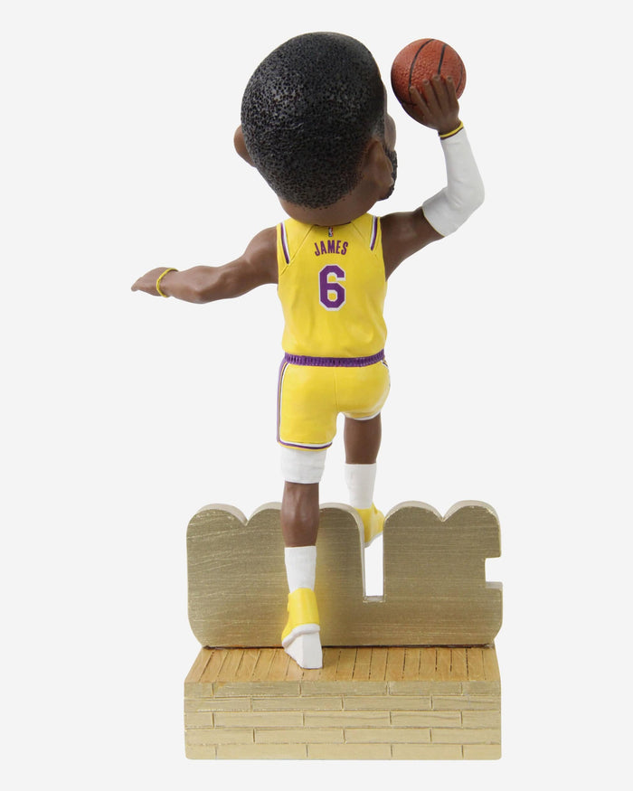 LeBron James Los Angeles Lakers 38,000 Points Milestone Bobblehead FOCO - FOCO.com