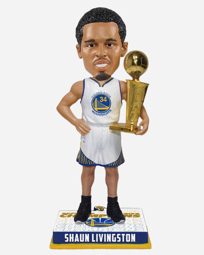 Shaun Livingston Golden State Warriors 2018 NBA Champions Bobblehead FOCO - FOCO.com