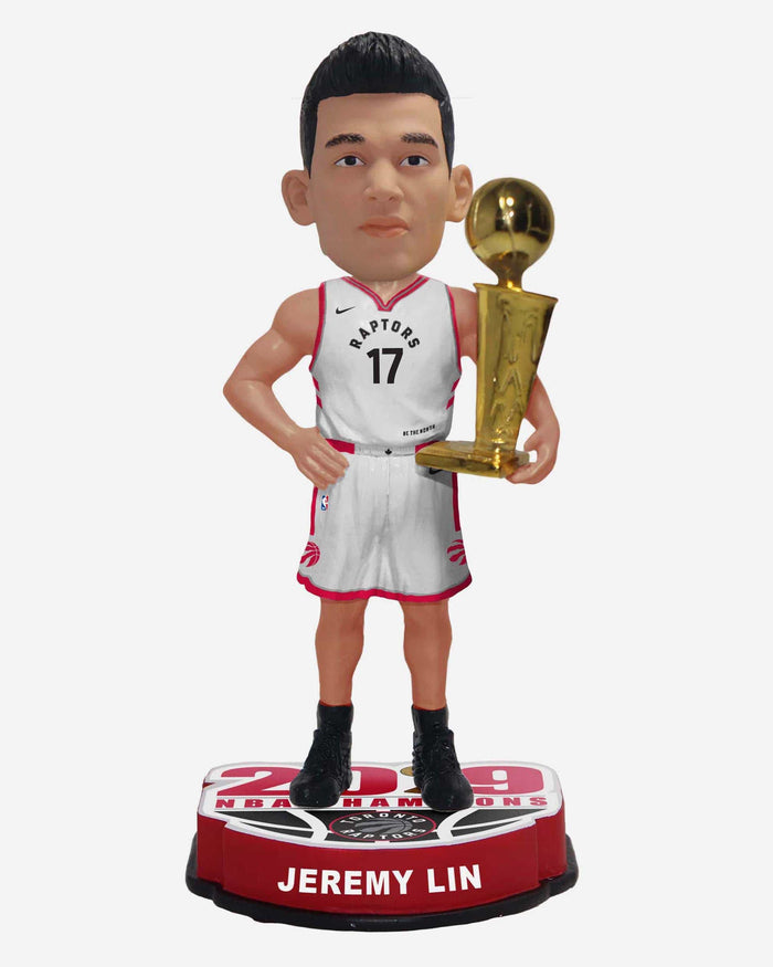 Jeremy Lin Toronto Raptors 2019 NBA Champions Bobblehead FOCO - FOCO.com