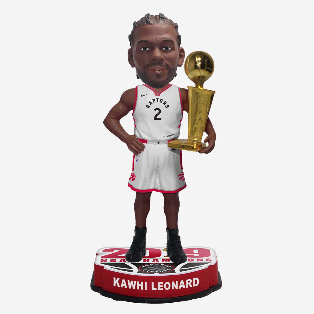 Kawhi Leonard Toronto Raptors 2019 NBA Champions Bobblehead FOCO - FOCO.com