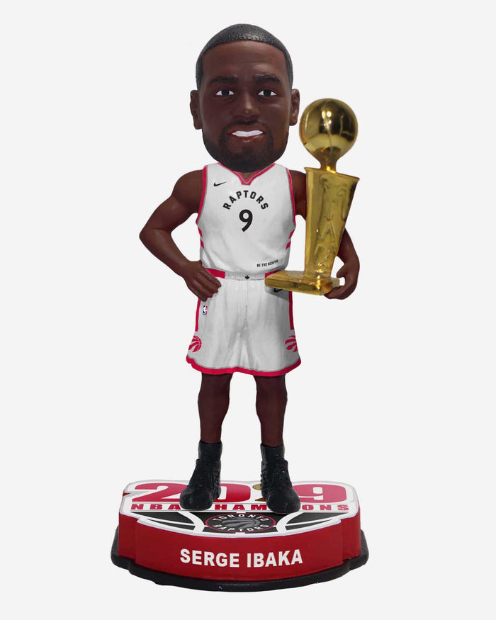 Serge Ibaka Toronto Raptors 2019 NBA Champions Bobblehead FOCO - FOCO.com