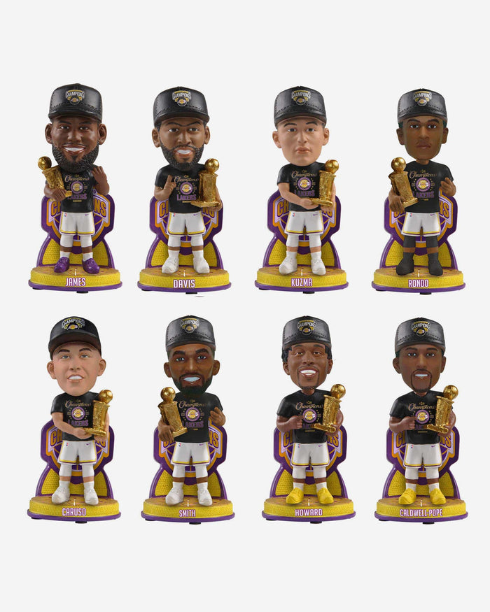 Los Angeles Lakers 2020 NBA Champions Commemorative Mini Bobblehead Set FOCO - FOCO.com