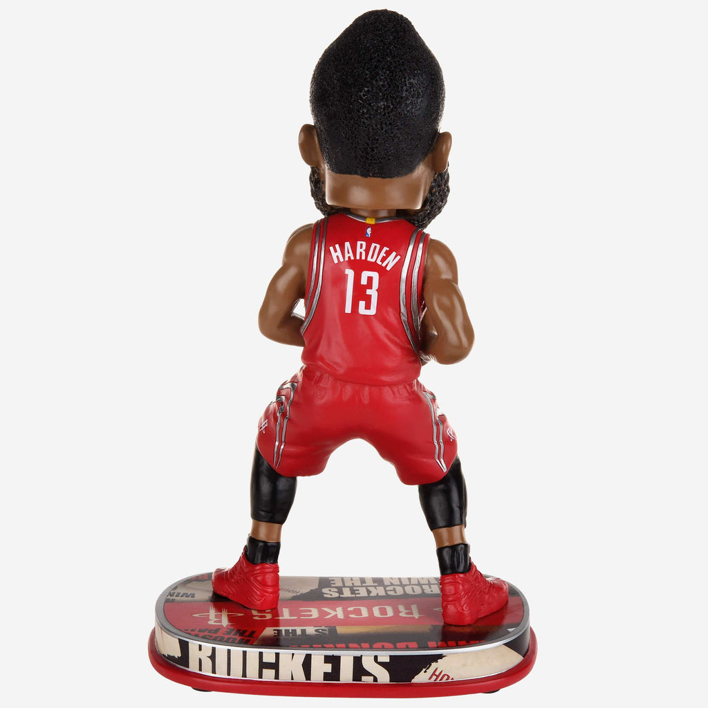 James Harden Houston Rockets Headline Bobblehead FOCO