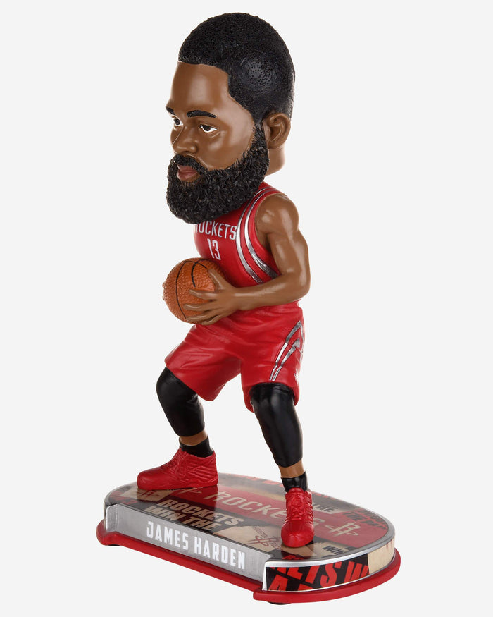 James Harden Houston Rockets Headline Bobblehead FOCO - FOCO.com