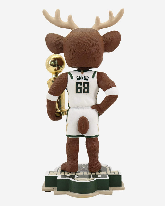 Bango Milwaukee Bucks 2021 NBA Champions Mascot Bobblehead FOCO - FOCO.com