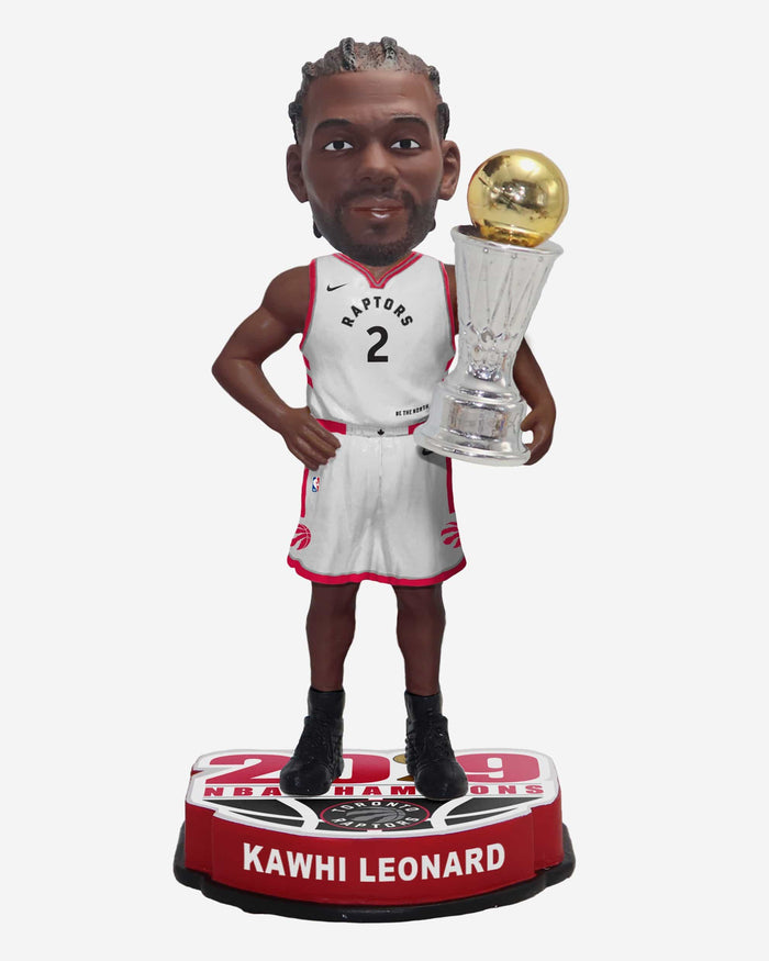 Kawhi Leonard Toronto Raptors 2019 NBA Champions MVP Bobblehead FOCO - FOCO.com