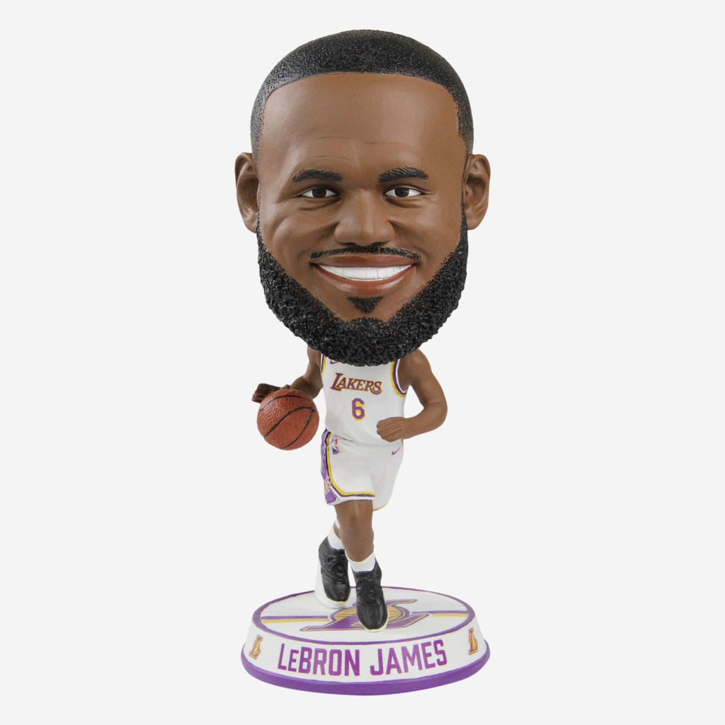 LeBron James Los Angeles Lakers Variant Bighead Bobblehead FOCO - FOCO.com