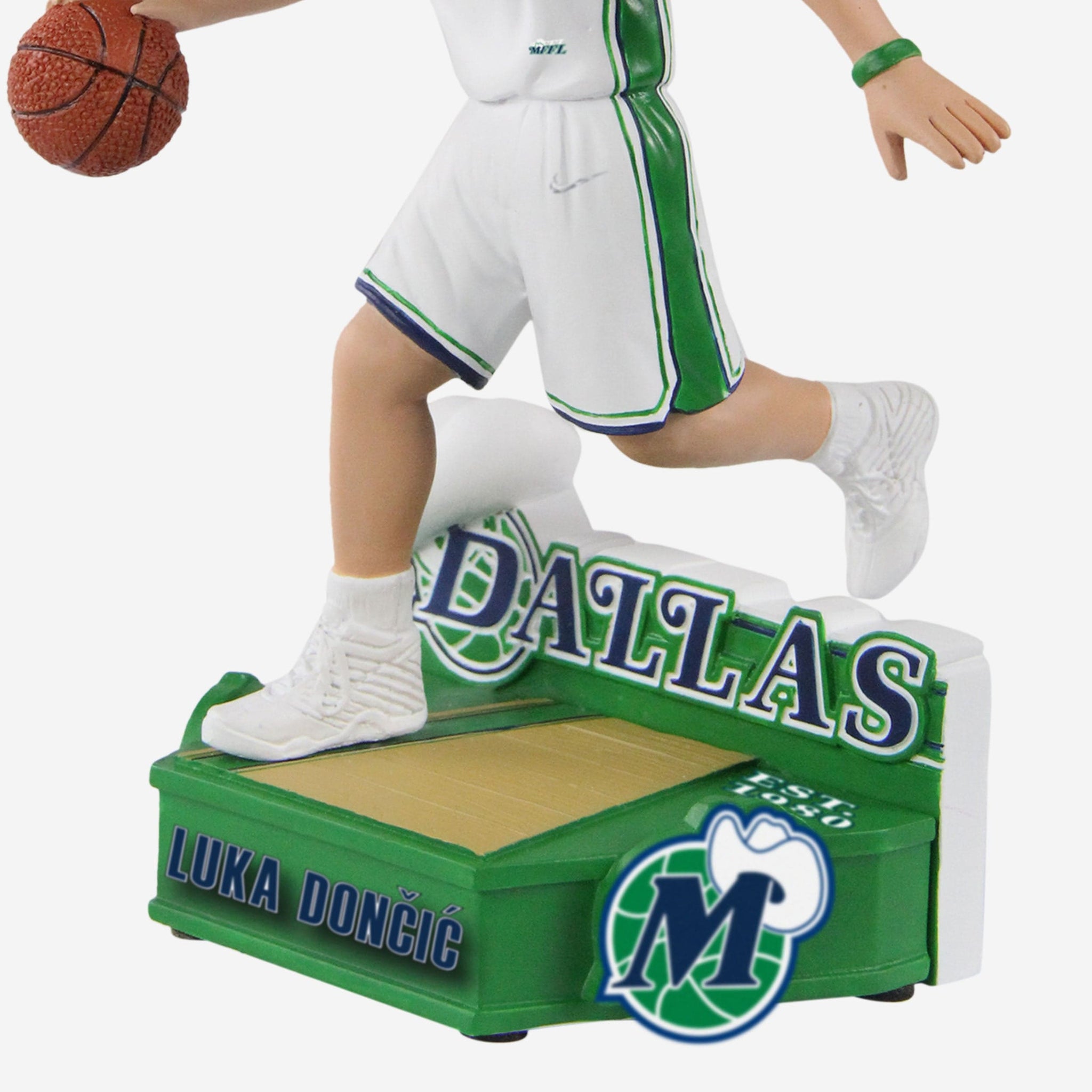 Luka Doncic Dallas Mavericks Framed Jersey Showcase Bobblehead NBA