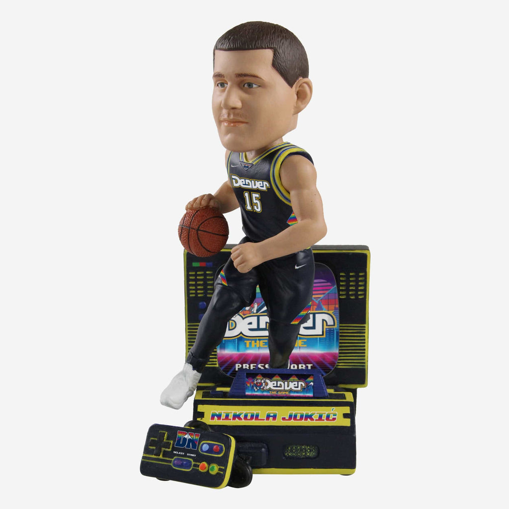 Nikola Jokic Denver Nuggets 2022 City Jersey Bobblehead FOCO - FOCO.com