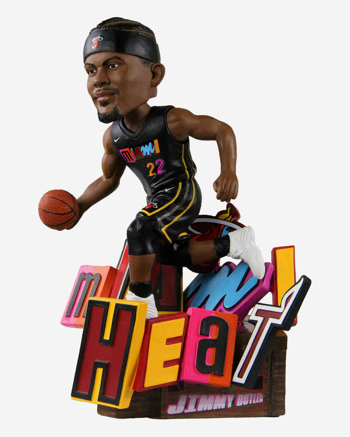 Jimmy Butler Miami Heat 2022 City Jersey Bobblehead FOCO - FOCO.com