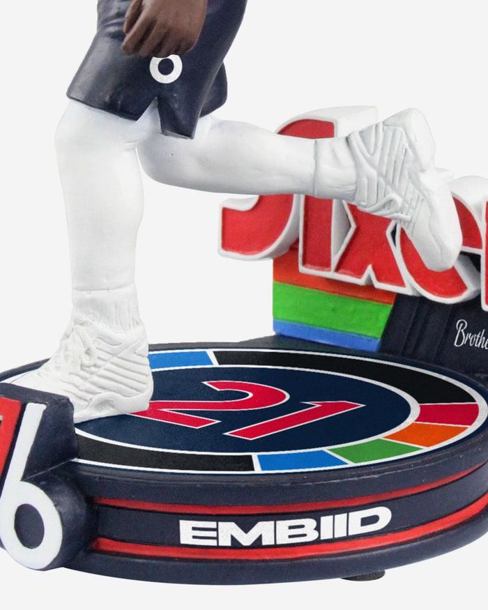 Joel Embiid Philadelphia 76ers 2022 City Jersey Bobblehead FOCO - FOCO.com