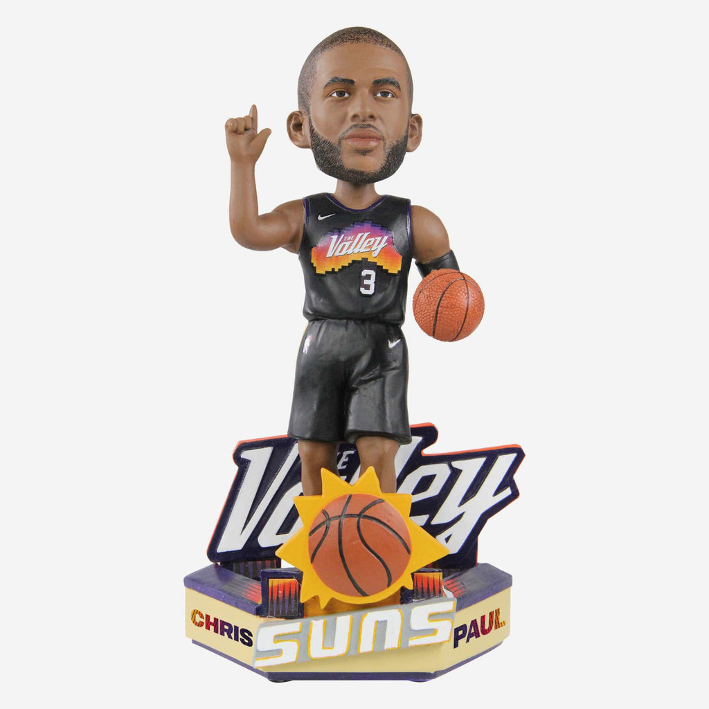 Chris Paul Phoenix Suns 2022 City Jersey Bobblehead FOCO - FOCO.com