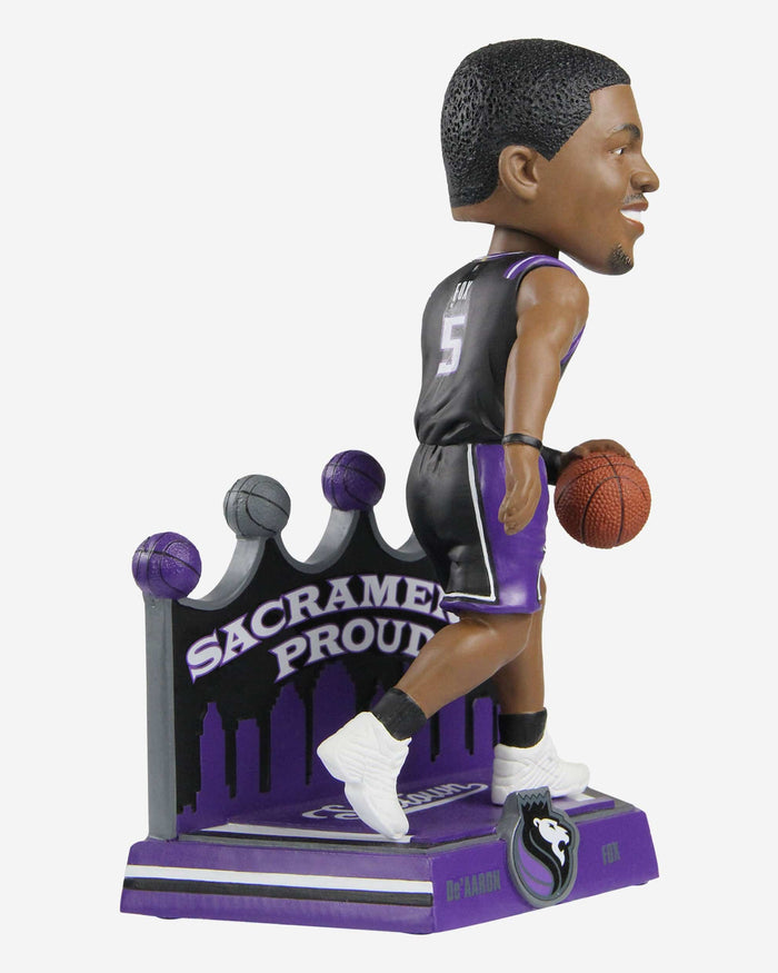 De'Aaron Fox Sacramento Kings 2022 City Jersey Bobblehead FOCO - FOCO.com