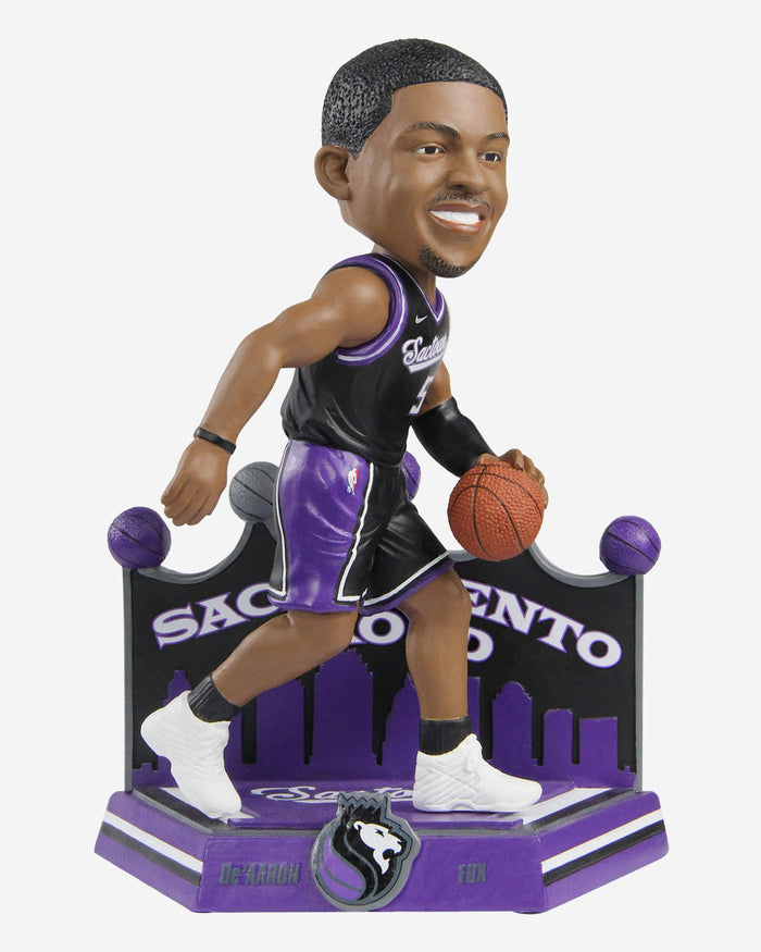 De'Aaron Fox Sacramento Kings 2022 City Jersey Bobblehead FOCO - FOCO.com