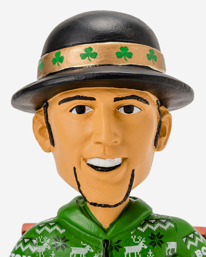 Lucky The Leprechaun Boston Celtics Holiday Mascot Bobblehead FOCO - FOCO.com