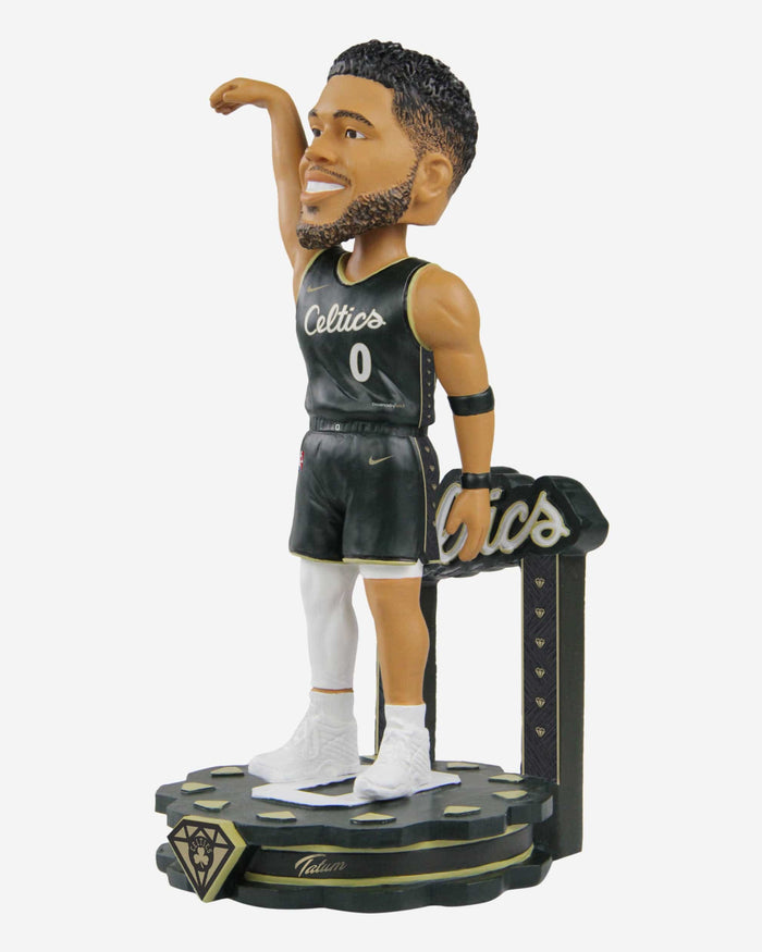 Jayson Tatum Boston Celtics 2023 City Jersey Bobblehead FOCO - FOCO.com
