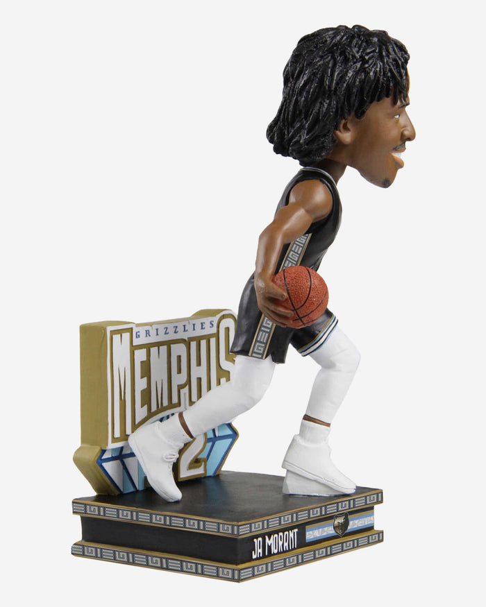 Ja Morant Memphis Grizzlies 2023 City Jersey Bobblehead FOCO - FOCO.com