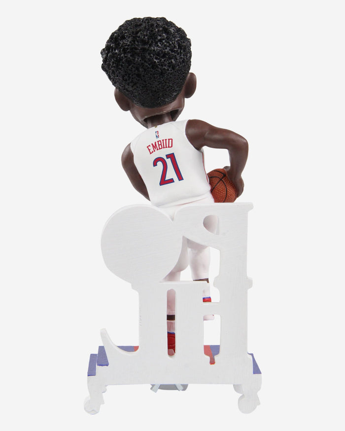 Joel Embiid Philadelphia 76ers 2023 City Jersey Bobblehead FOCO - FOCO.com