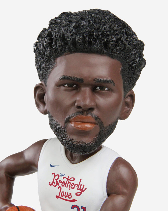 Joel Embiid Philadelphia 76ers 2023 City Jersey Bobblehead FOCO - FOCO.com