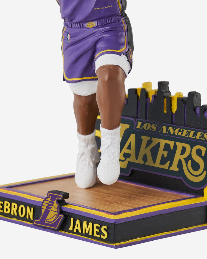LeBron James Los Angeles Lakers 2023 Statement Edition Jersey Bobblehead FOCO - FOCO.com