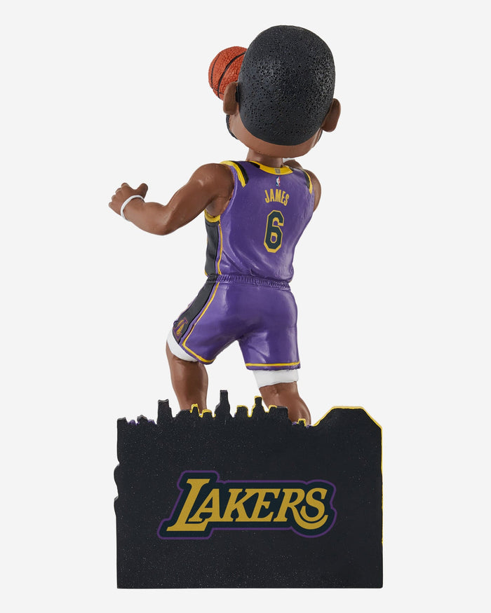 LeBron James Los Angeles Lakers 2023 Statement Edition Jersey Bobblehead FOCO - FOCO.com