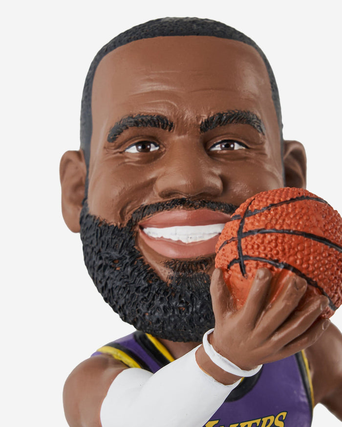 LeBron James Los Angeles Lakers 2023 Statement Edition Jersey Bobblehead FOCO - FOCO.com