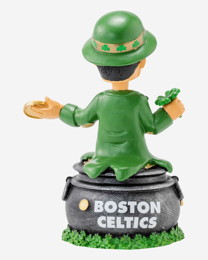 Lucky the Leprechaun Boston Celtics Saint Patricks Day Mascot Bobblehead FOCO - FOCO.com