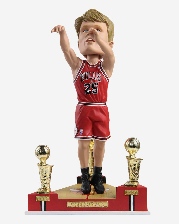 Steve Kerr Chicago Bulls 3X NBA Champion Bobblehead FOCO - FOCO.com