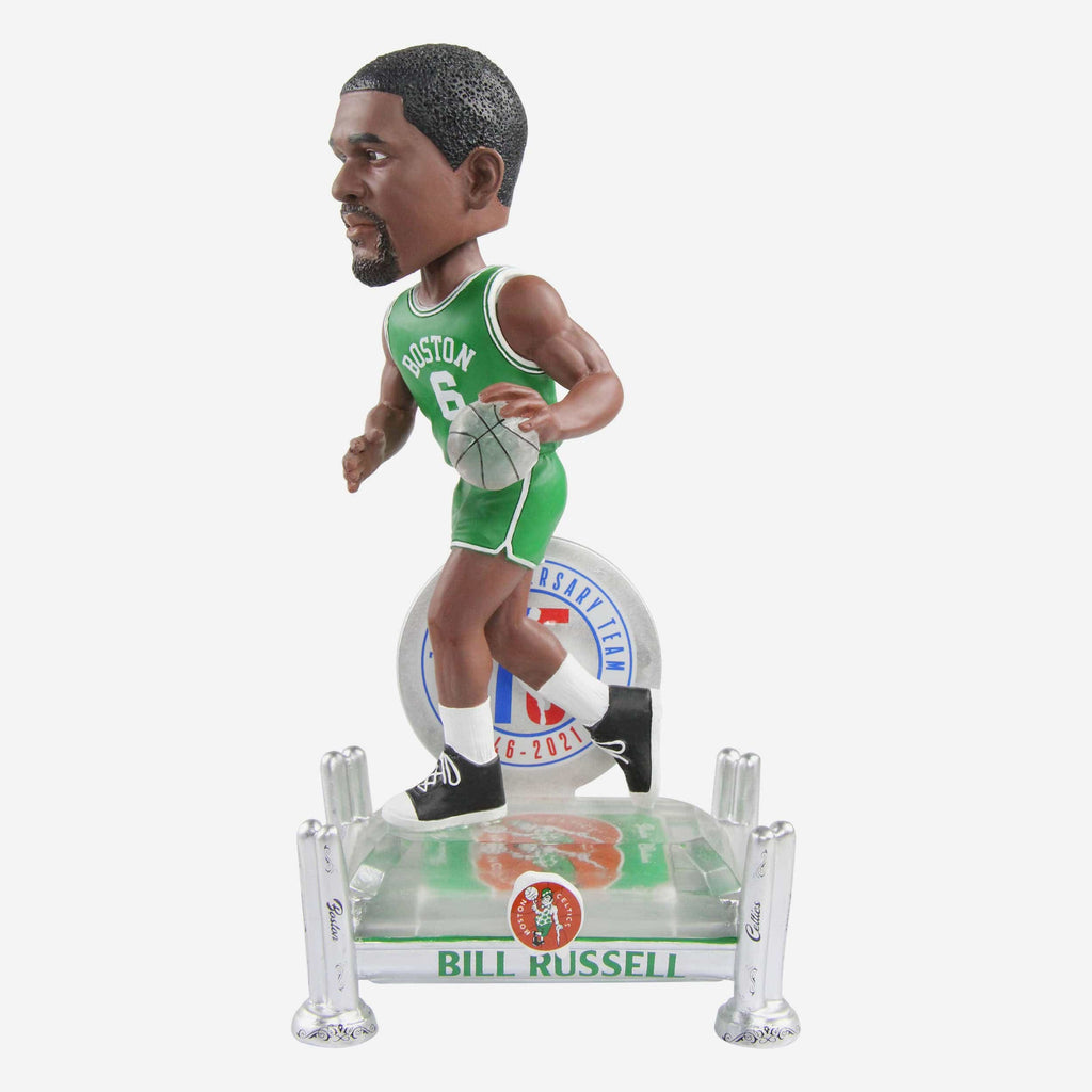 Bill Russell Boston Celtics 75th Anniversary Bobblehead FOCO - FOCO.com
