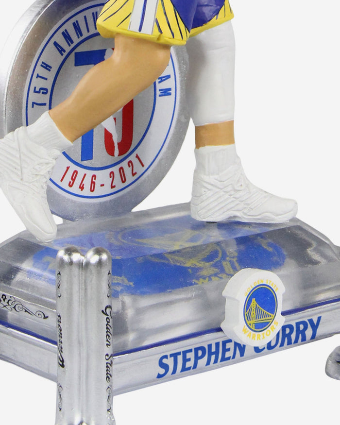 Steph Curry Golden State Warriors 75th Anniversary Bobblehead FOCO - FOCO.com