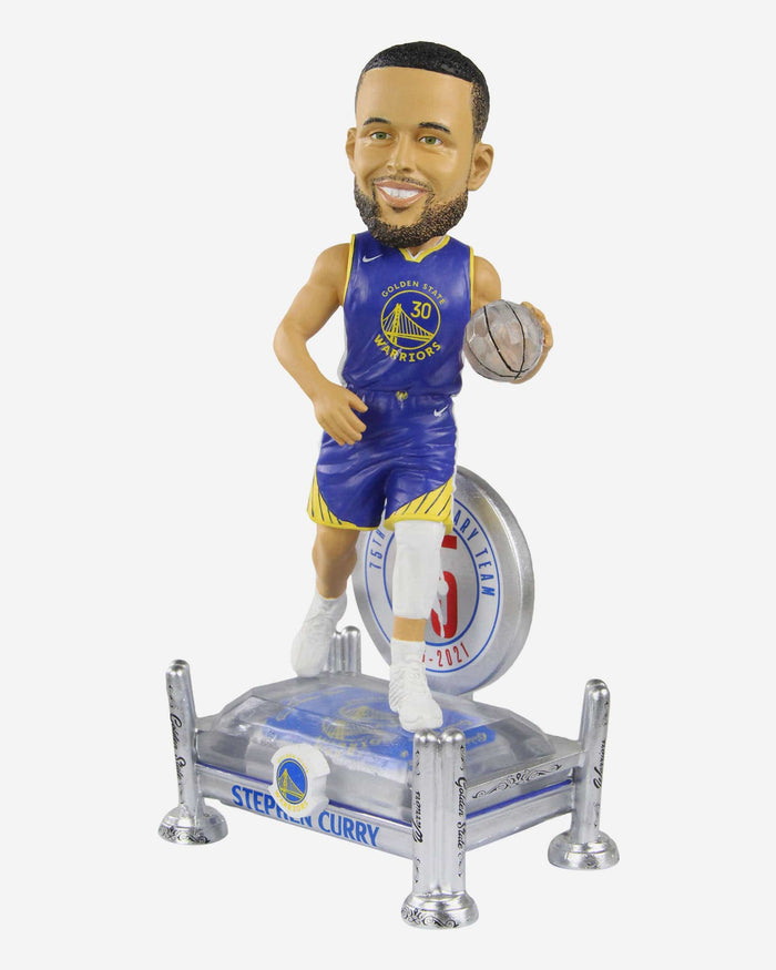 Steph Curry Golden State Warriors 75th Anniversary Bobblehead FOCO - FOCO.com